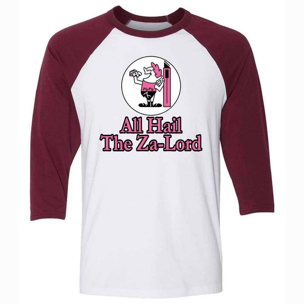 All Hail The Za-Lord - White/Maroon - 7