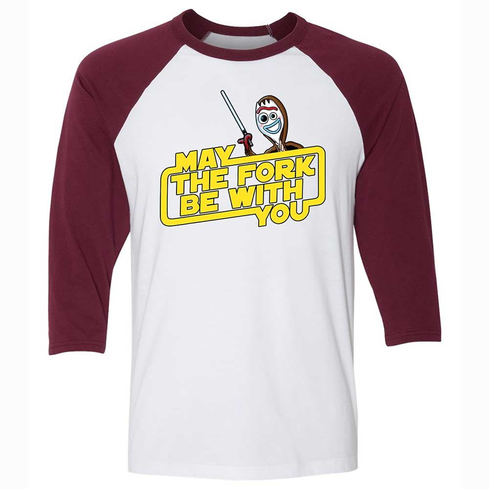 May The Fork - White/Maroon - 7