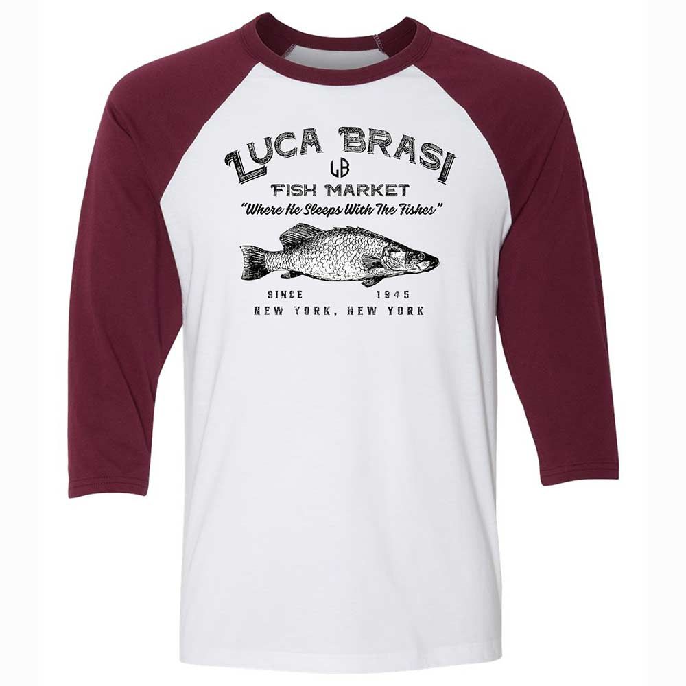 Unisex 3/4 Baseball Tee - 2UKKJMHH - White/Maroon - 7