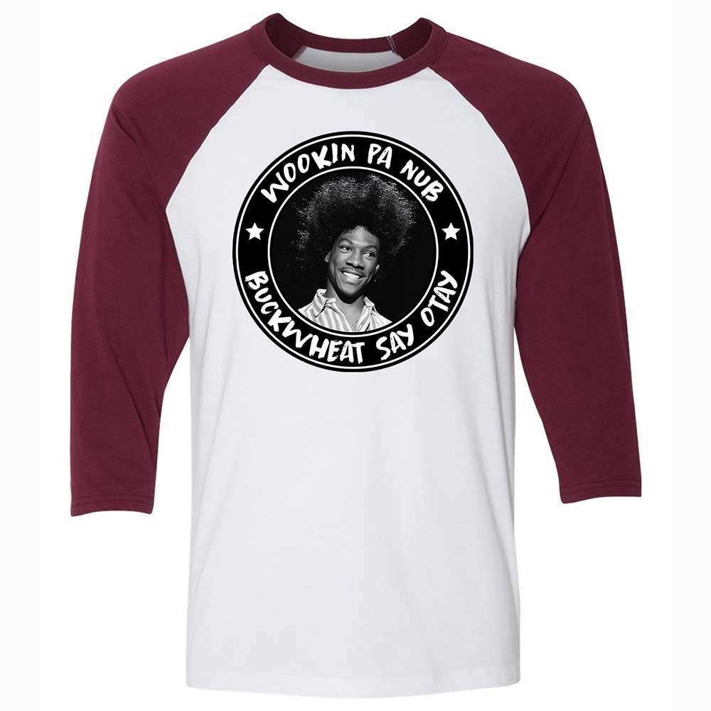 Buckwheat Say Otay - White/Maroon - 7