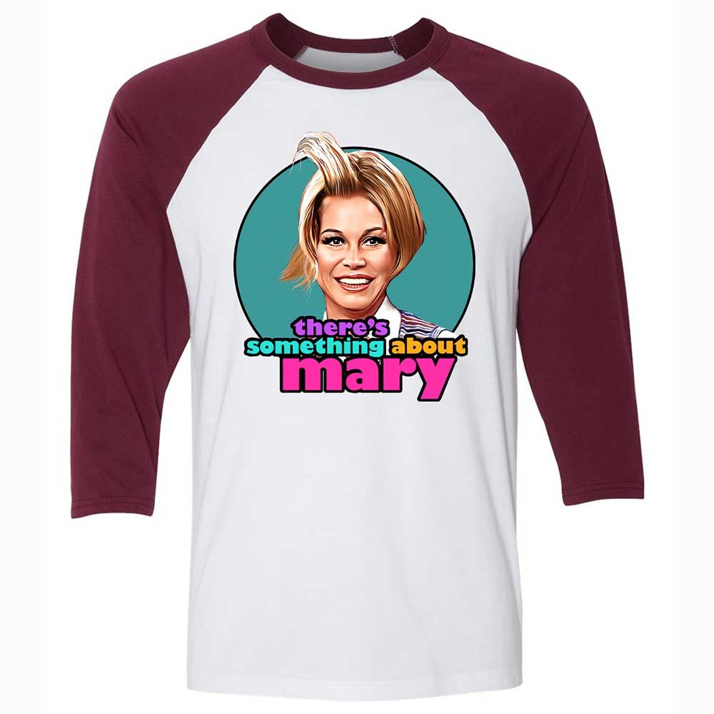 There's Something About Mary - White/Maroon - 7
