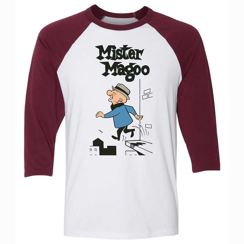 Mr. Magoo - White/Maroon - 7