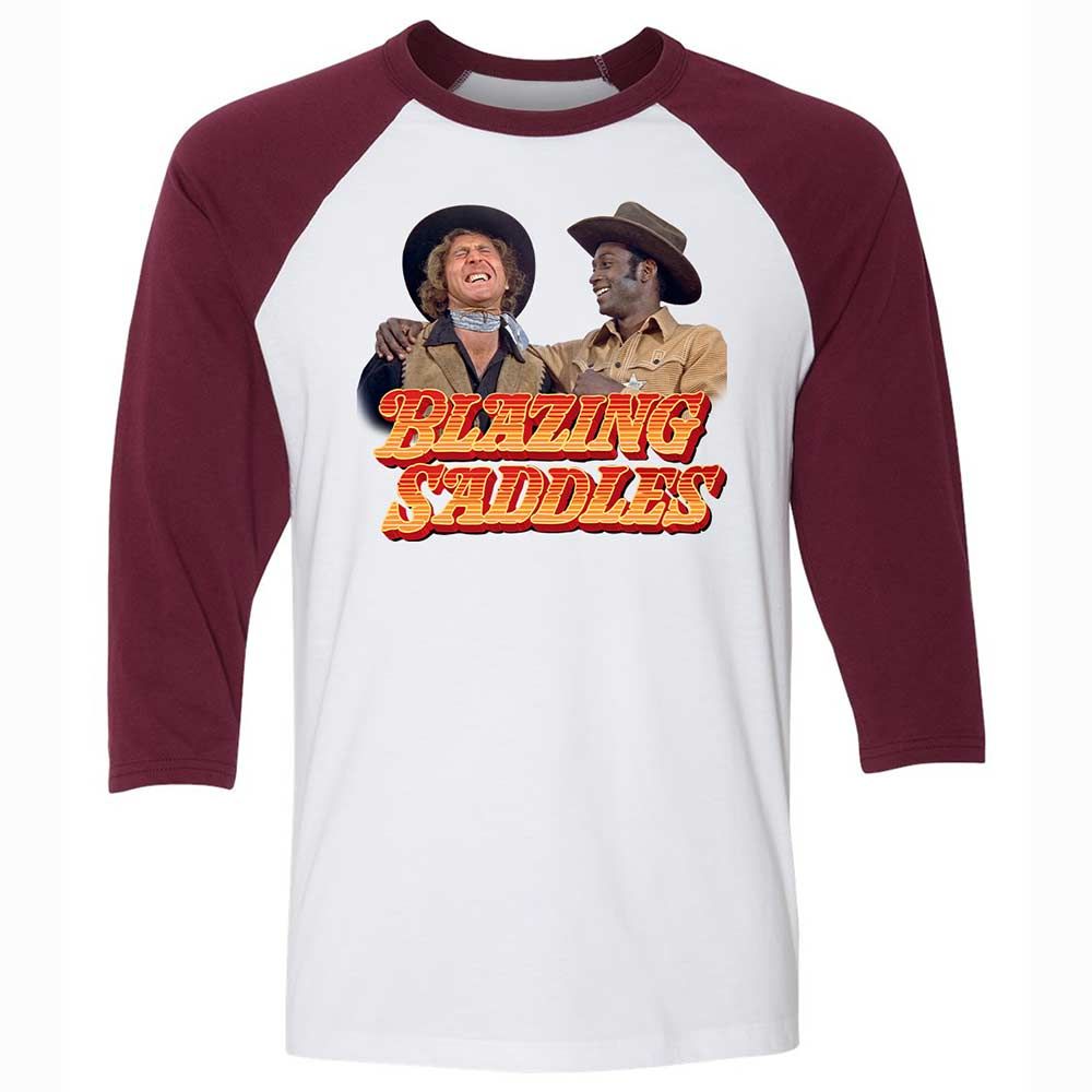 Unisex 3/4 Baseball Tee - X5F81FTU - White/Maroon - 7
