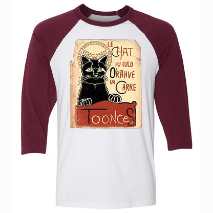 Toonces - Le Chat Noir - White/Maroon - 7