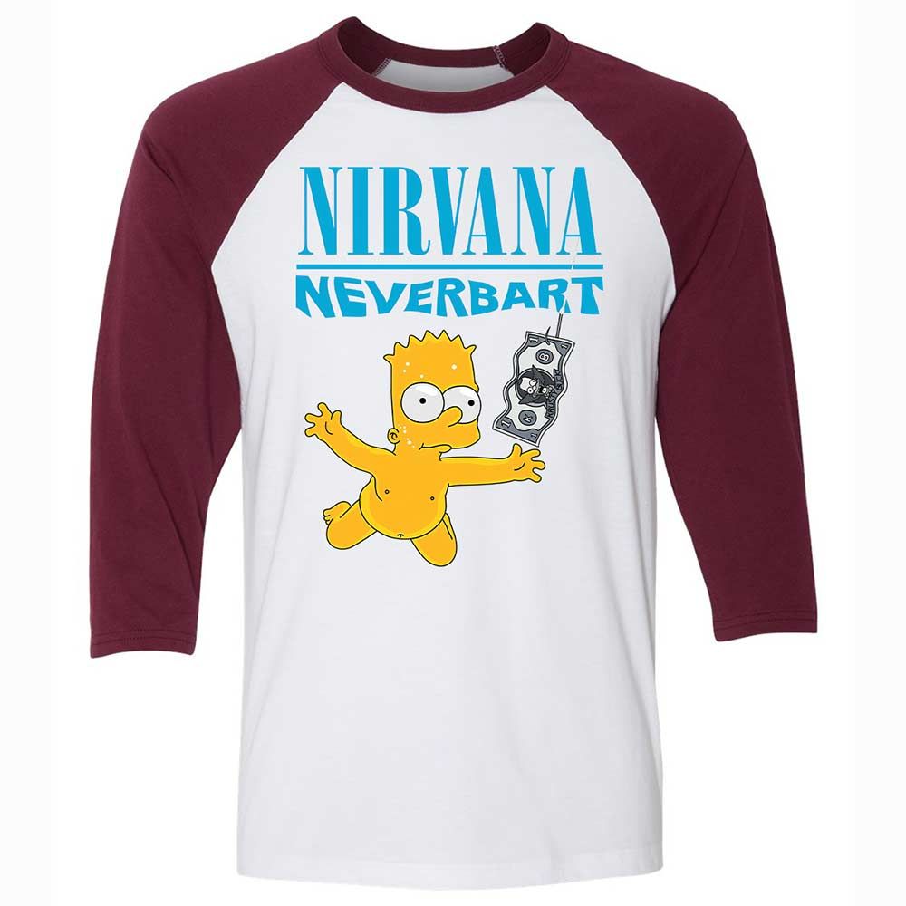 Neverbart - White/Maroon - 7