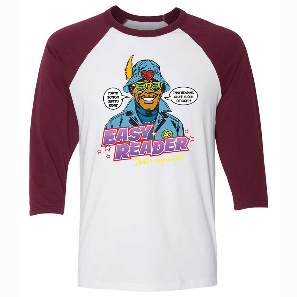 Easy Reader - White/Maroon - 7