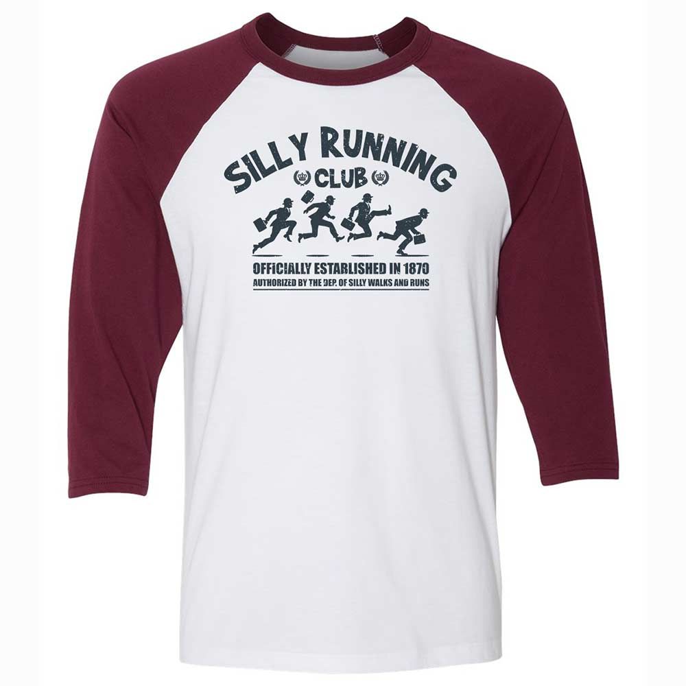 Unisex 3/4 Baseball Tee - UEPZ54AP - White/Maroon - 7