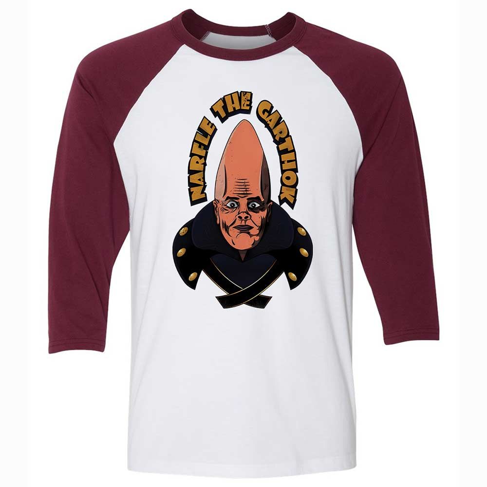 Narfle the garthok - White/Maroon - 7