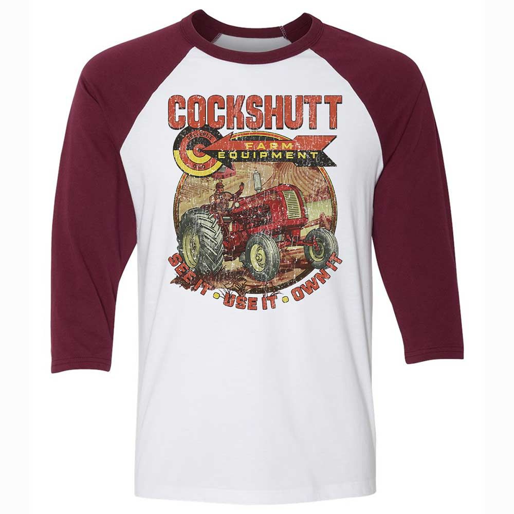Farm Equipment - White/Maroon - 7