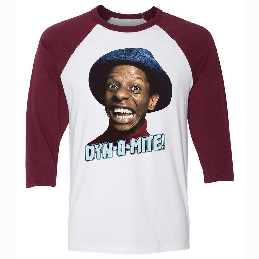 Unisex 3/4 Baseball Tee - BUB22M4P - White/Maroon - 7