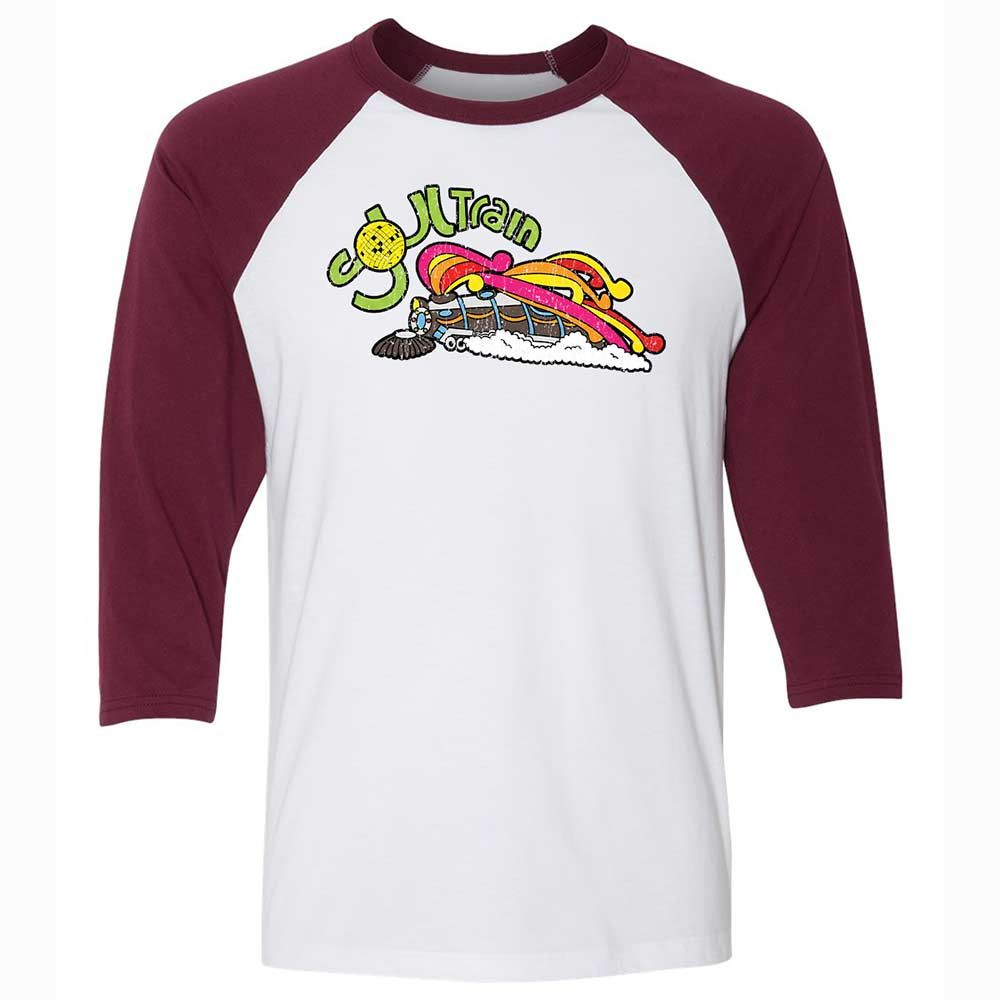 Unisex 3/4 Baseball Tee - YM6ARR4S - White/Maroon - 7