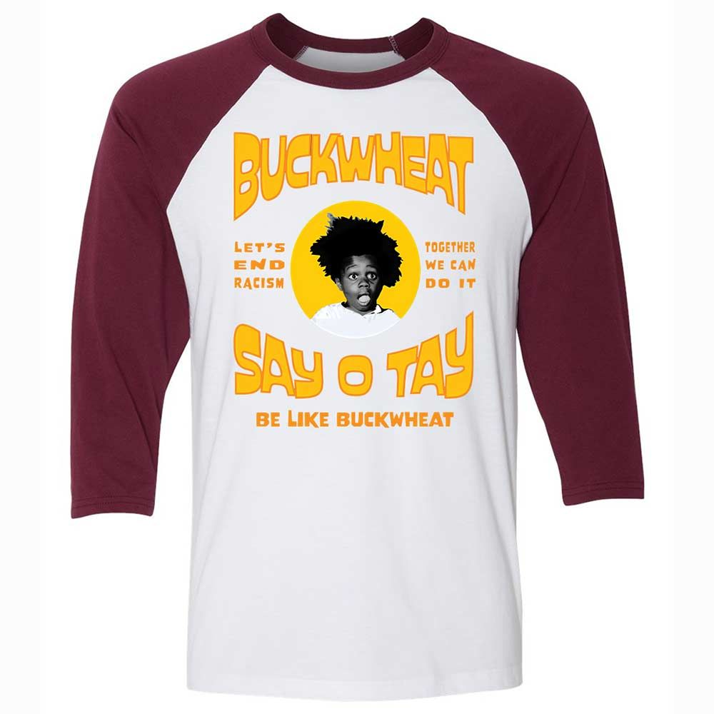 Buckwheat Say OTay - White/Maroon - 7
