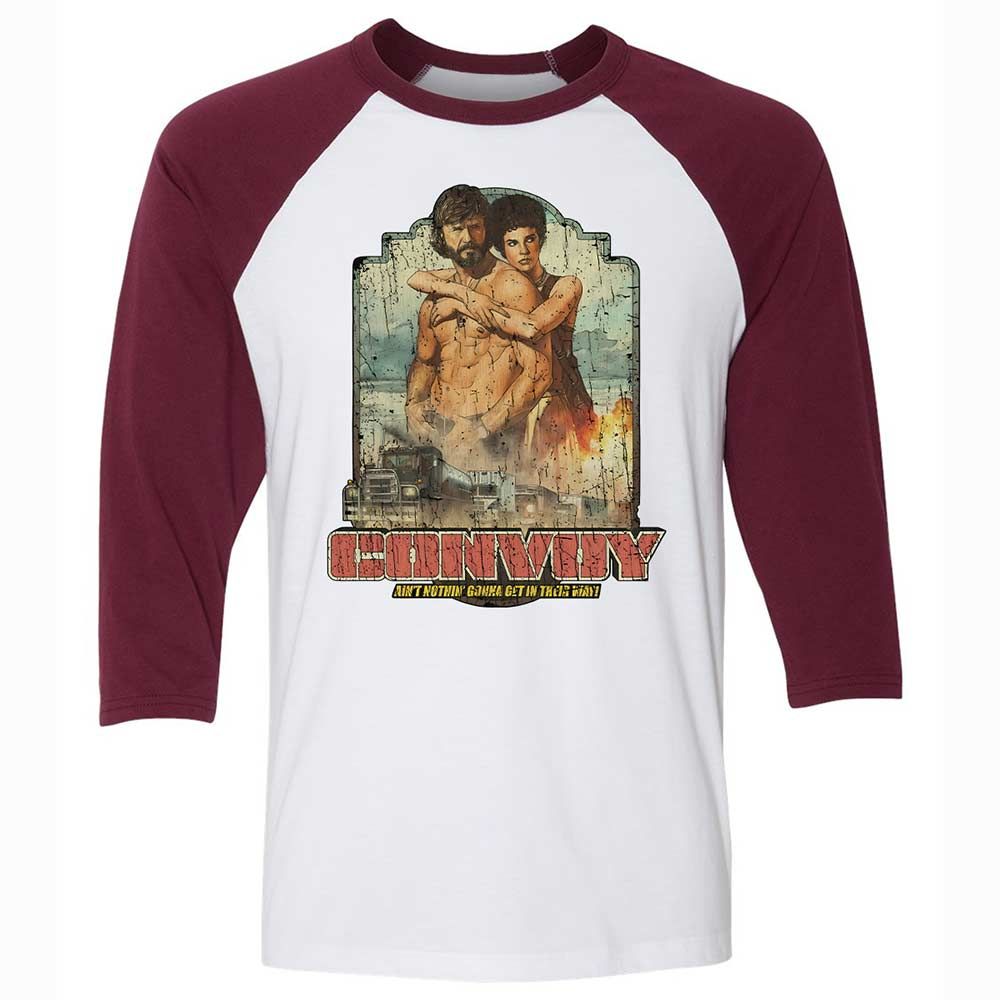 Ain't nothin' gonna get in their way - White/Maroon - 7