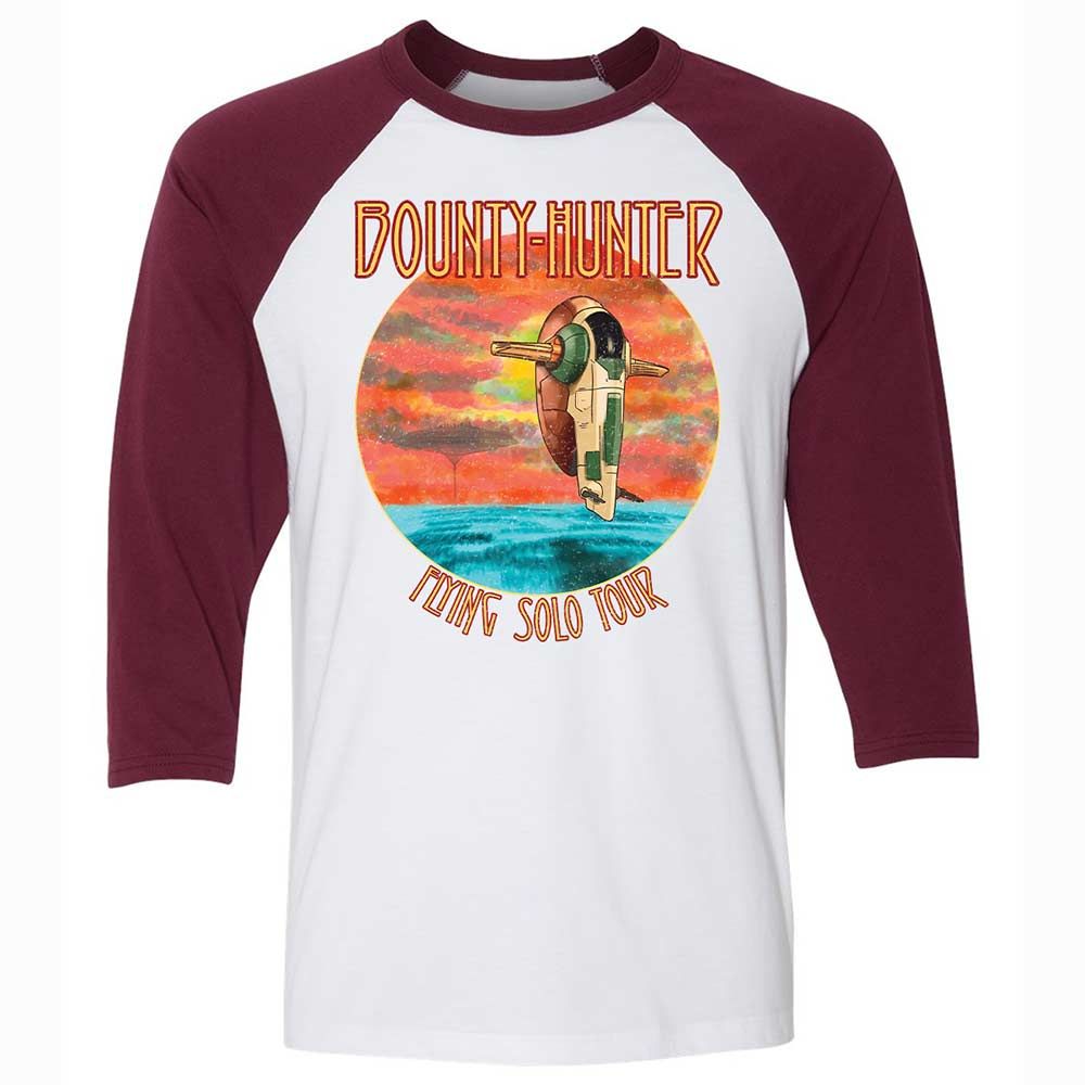 Bounty Hunter Flying Solo Tour - White/Maroon - 7