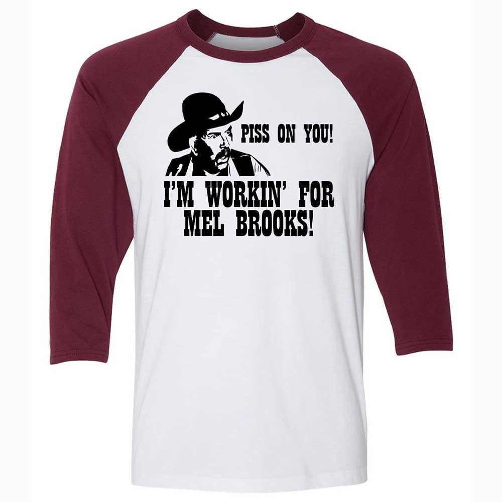 Piss on you! - White/Maroon - 7
