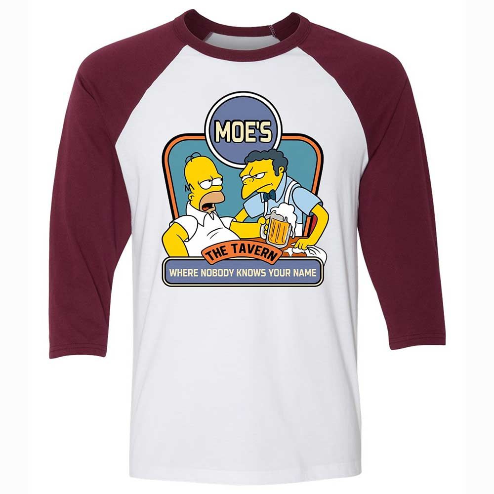 Where nobody knows your name - White/Maroon - 7