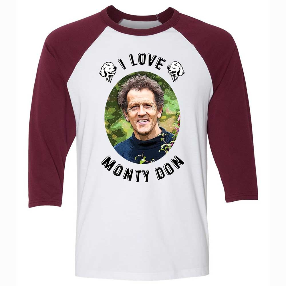 Unisex 3/4 Baseball Tee - 3TF2XFEL - White/Maroon - 7
