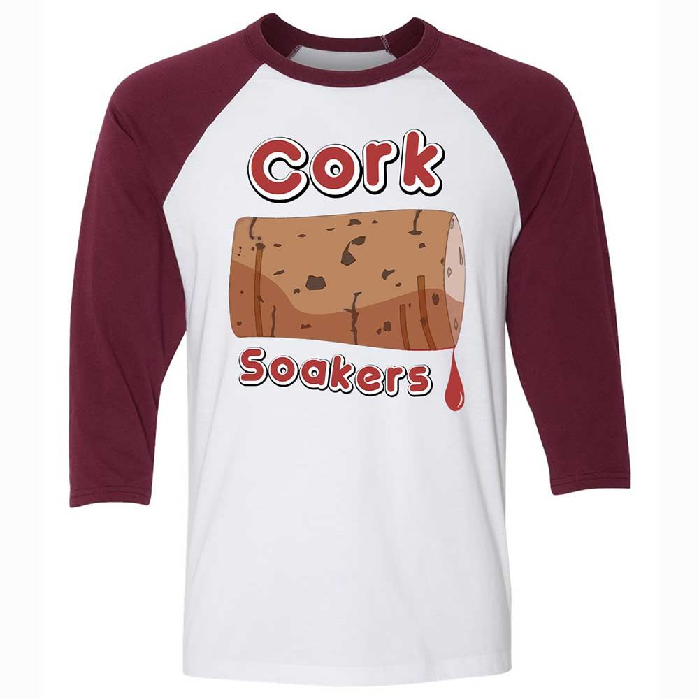 Cork Soakkkk - White/Maroon - 7