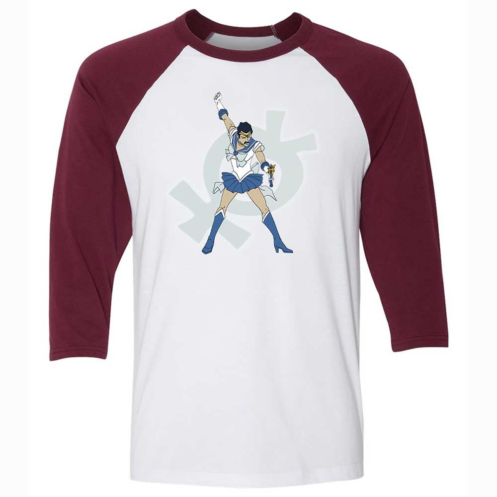 Sailor Queen - White/Maroon - 7