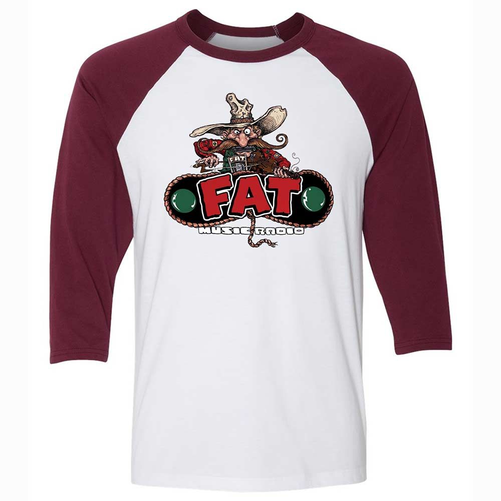 The Fat One - White/Maroon - 7