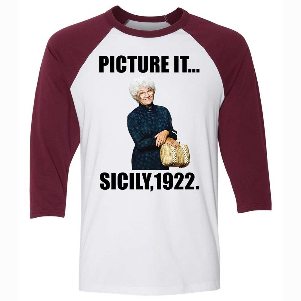 Unisex 3/4 Baseball Tee - W2ZMBZZ8 - White/Maroon - 7