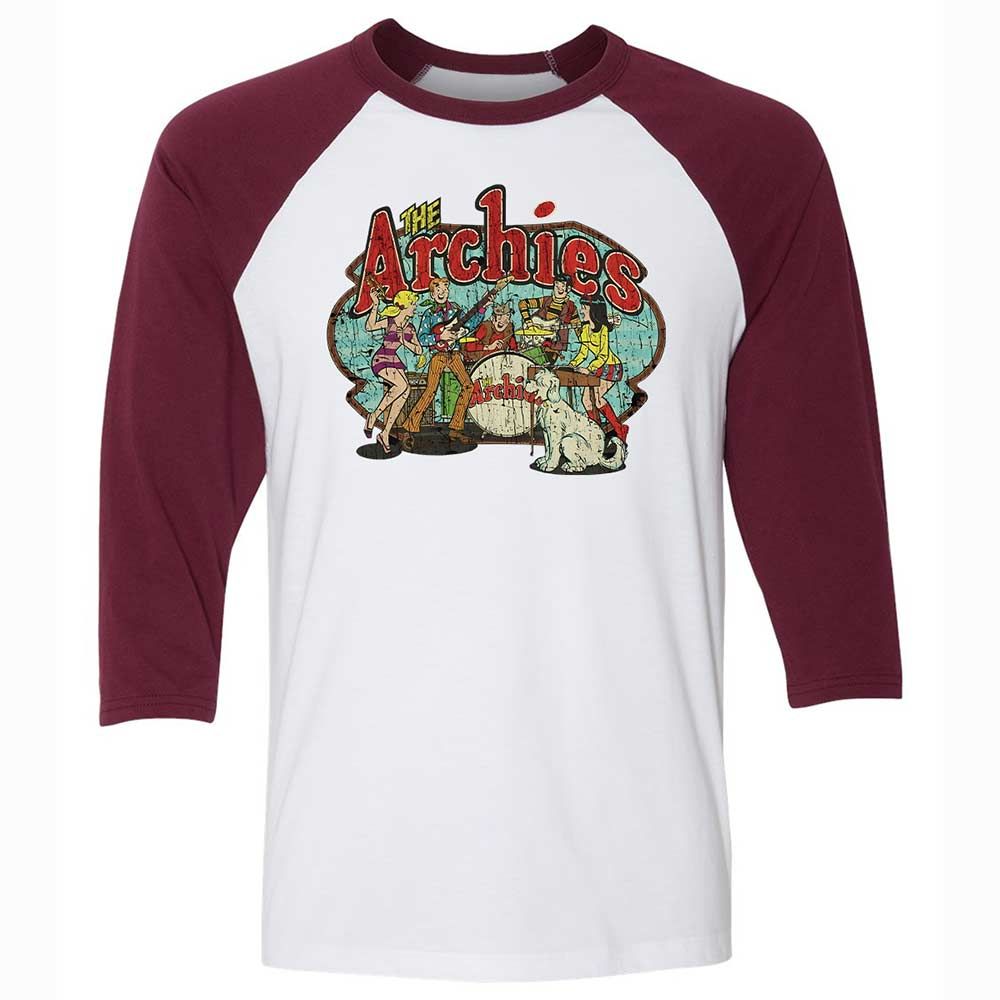 The Archies - White/Maroon - 7