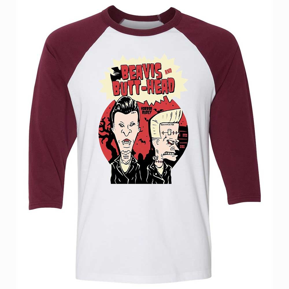 Vampire Frankenstein - White/Maroon - 7