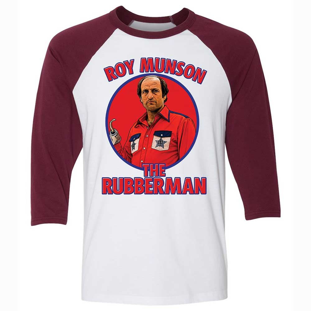 The Rubberman - White/Maroon - 7