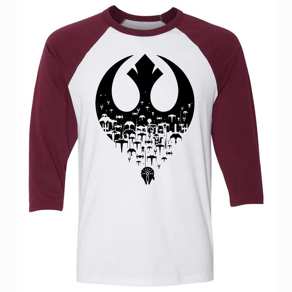 The Rebels - White/Maroon - 7