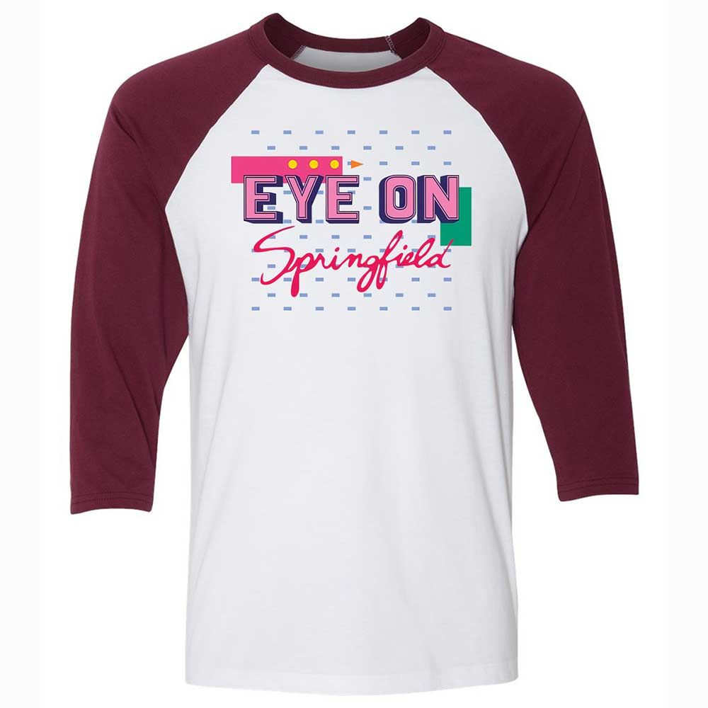 Eye On Springfield - White/Maroon - 7