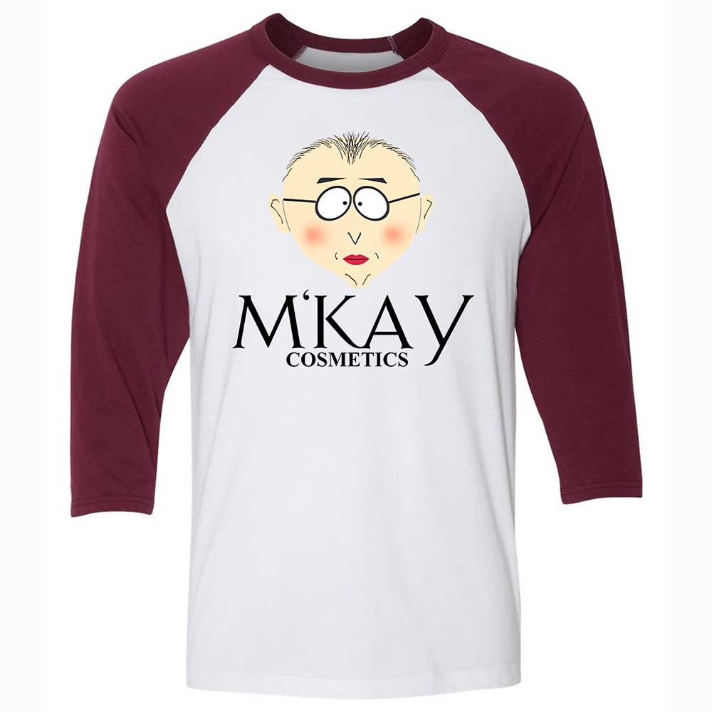 M'kay Cosmetics - White/Maroon - 7