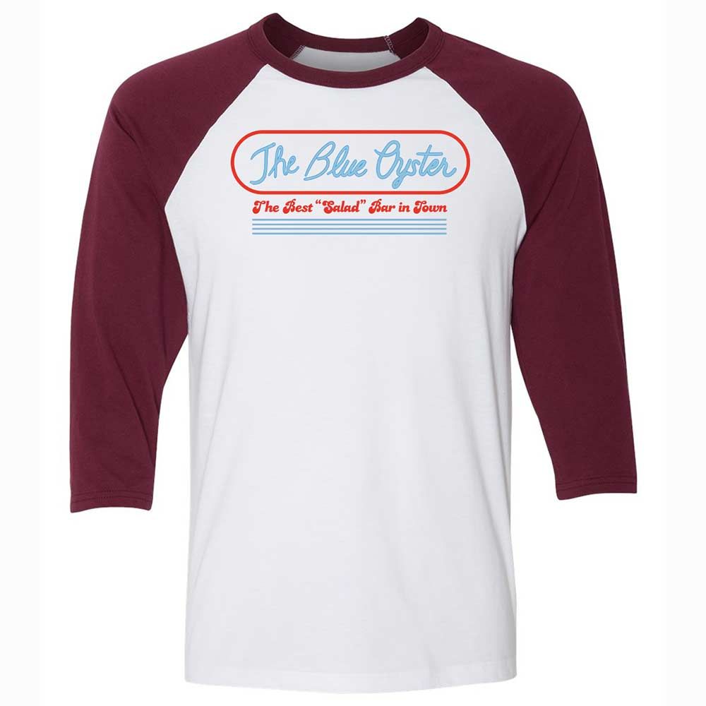 The Blue Oyster - White/Maroon - 7