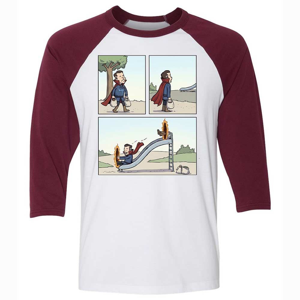 Infinite loop, infinite joy - White/Maroon - 7