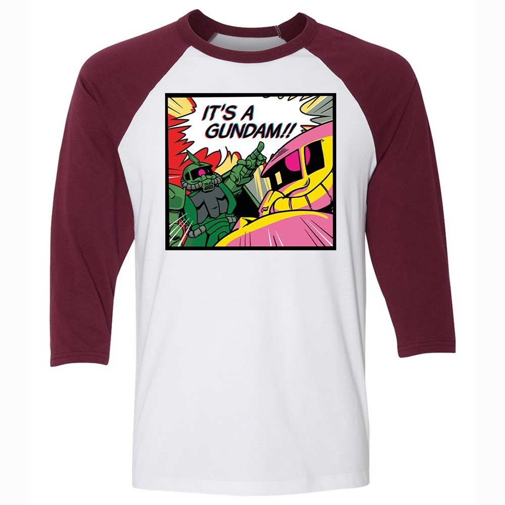 It's a Gundam - White/Maroon - 7