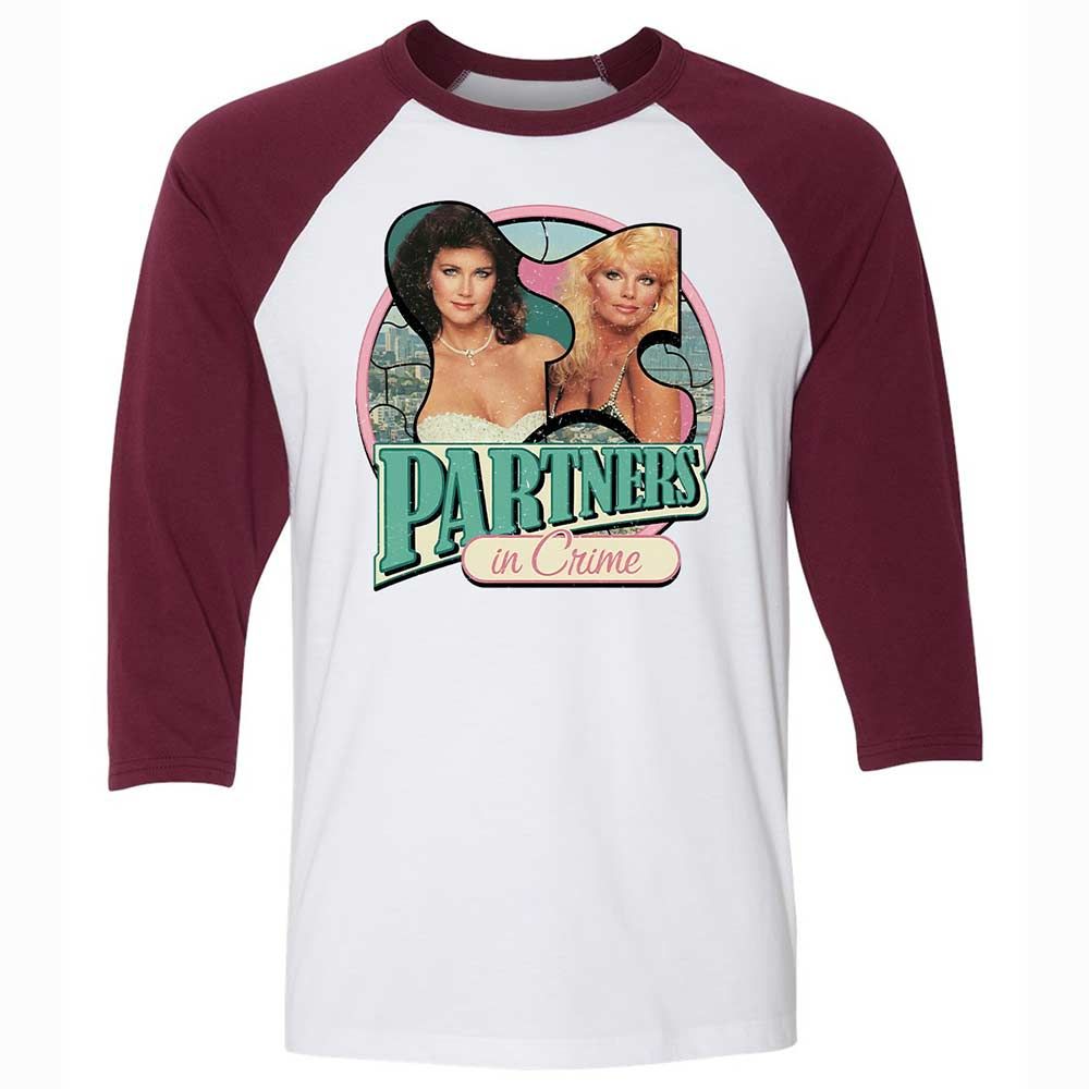 Unisex 3/4 Baseball Tee - 4DV2UWXM - White/Maroon - 7