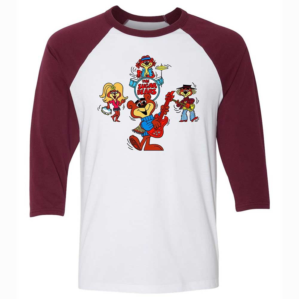 Sugar Bear - White/Maroon - 7