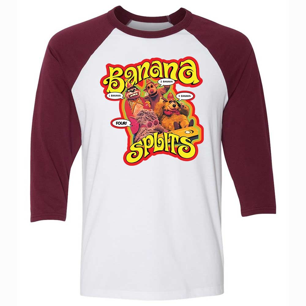 Banana Splits - White/Maroon - 7