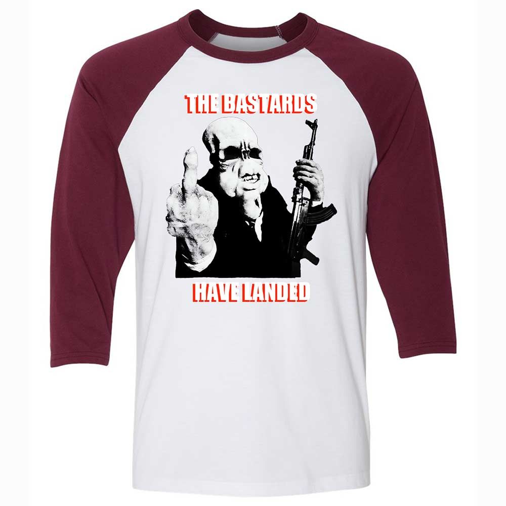 The Bastards Have Landed - White/Maroon - 7