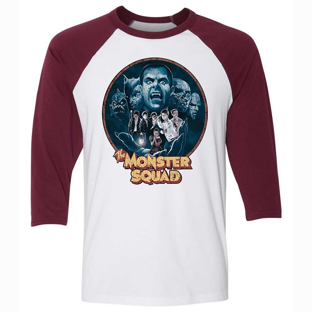 The Monster Squad - White/Maroon - 7