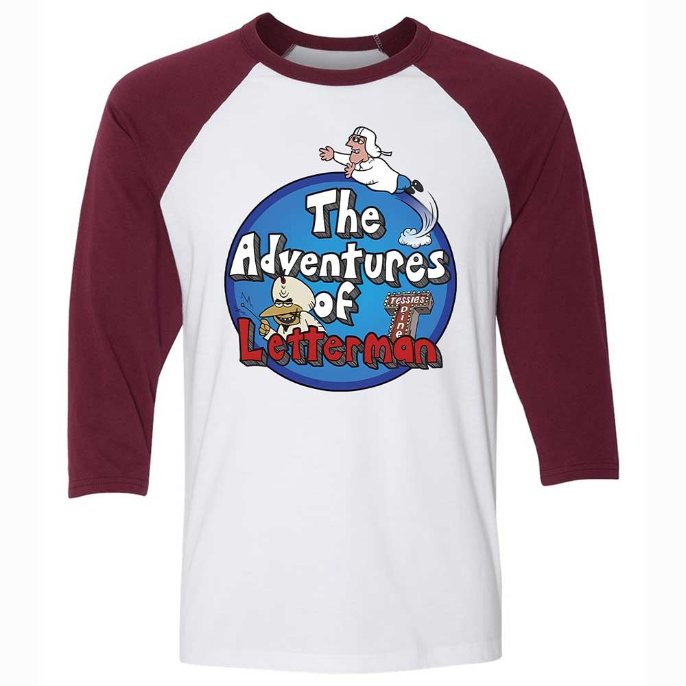 The Adventures of Letterman - White/Maroon - 7