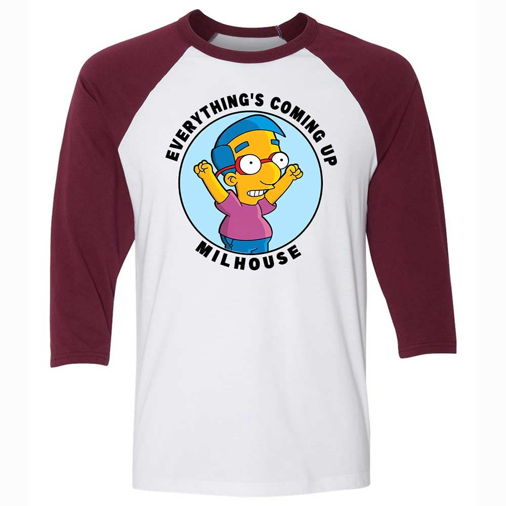 Everything's Coming Up - White/Maroon - 7