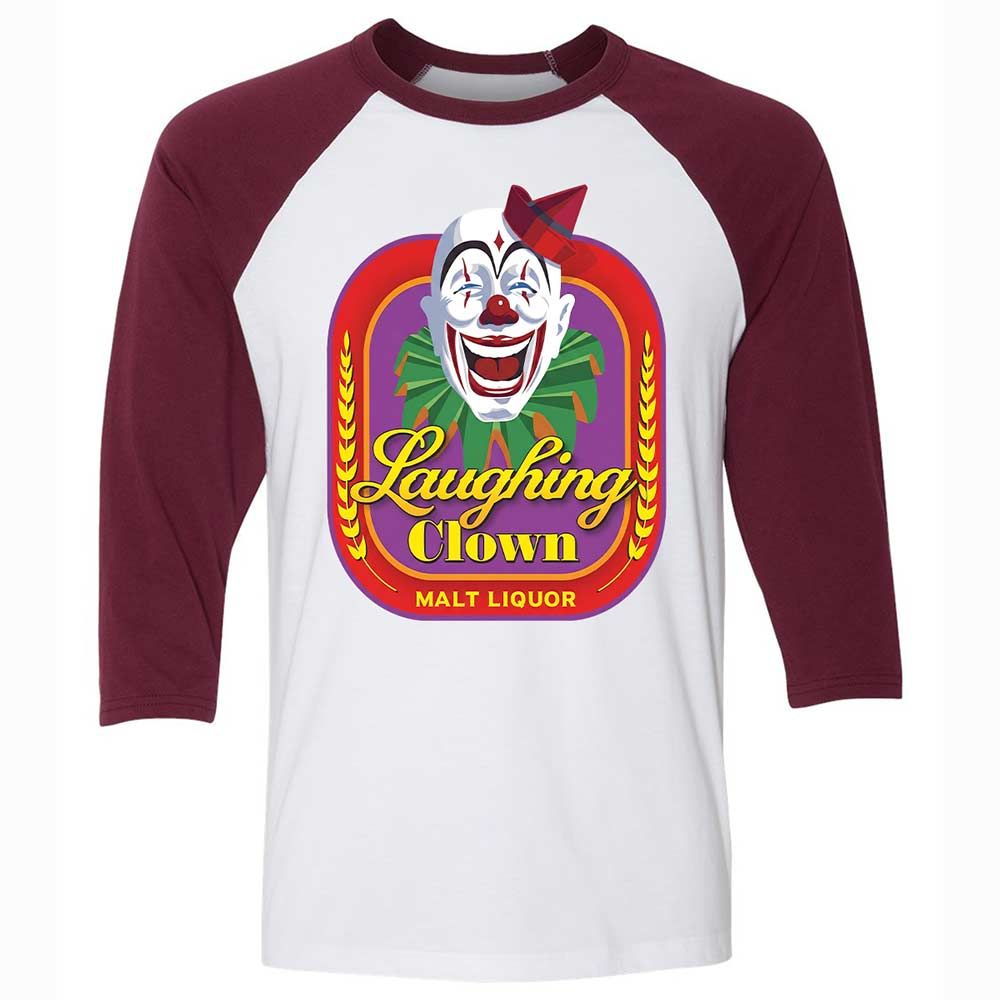Laughing Clown Malt Liquor - White/Maroon - 7