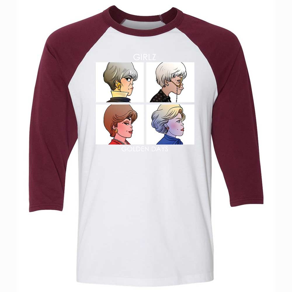 Golden Days - White/Maroon - 7