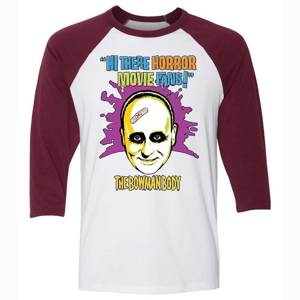 The Bowman Body - White/Maroon - 7