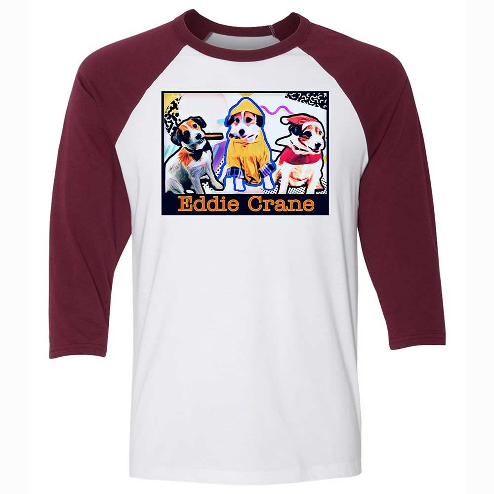 Eddie Crane - White/Maroon - 7