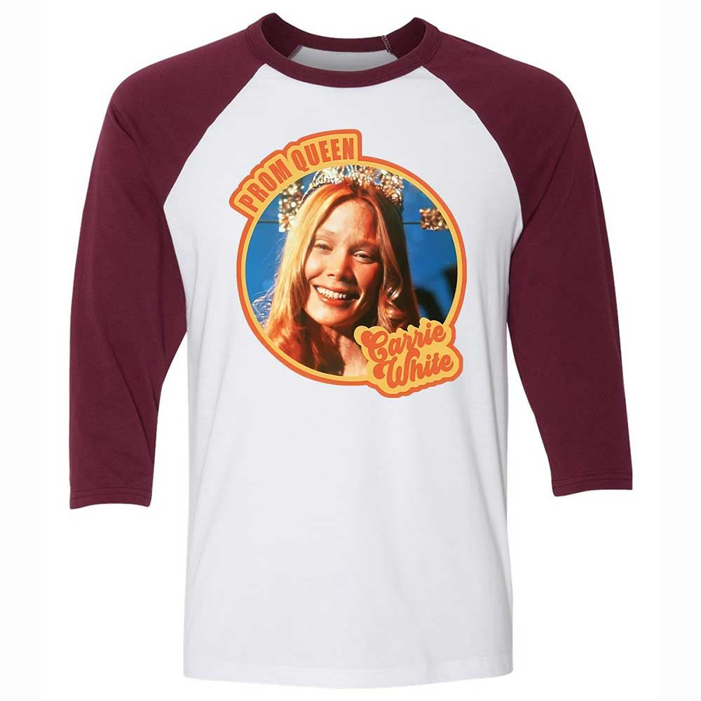 Carrie for prom queen - White/Maroon - 7
