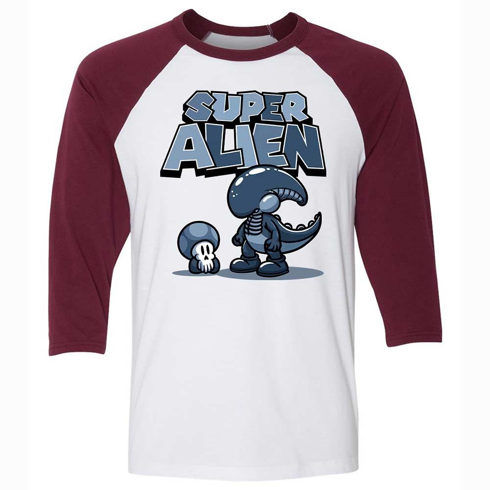 Super Alien - White/Maroon - 7
