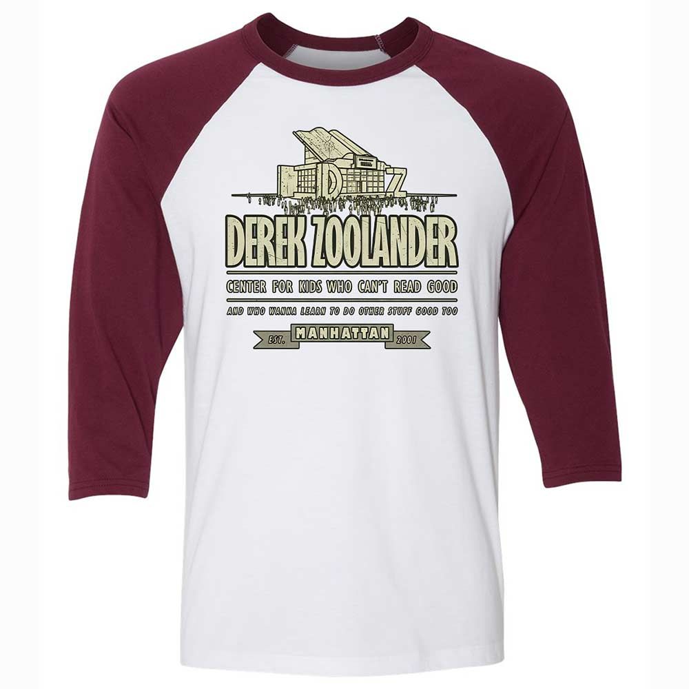 Unisex 3/4 Baseball Tee - WCTXS1GG - White/Maroon - 7