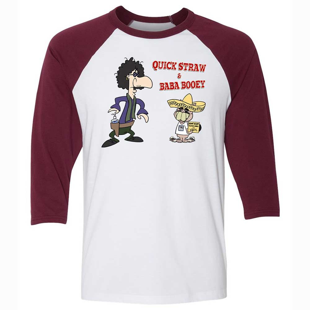 Quick Straw & Baba Booey - White/Maroon - 7
