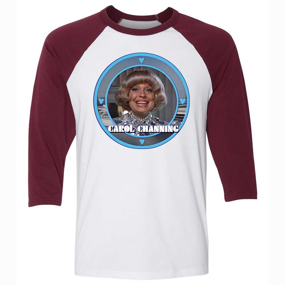 Unisex 3/4 Baseball Tee - PR91EBF6 - White/Maroon - 7